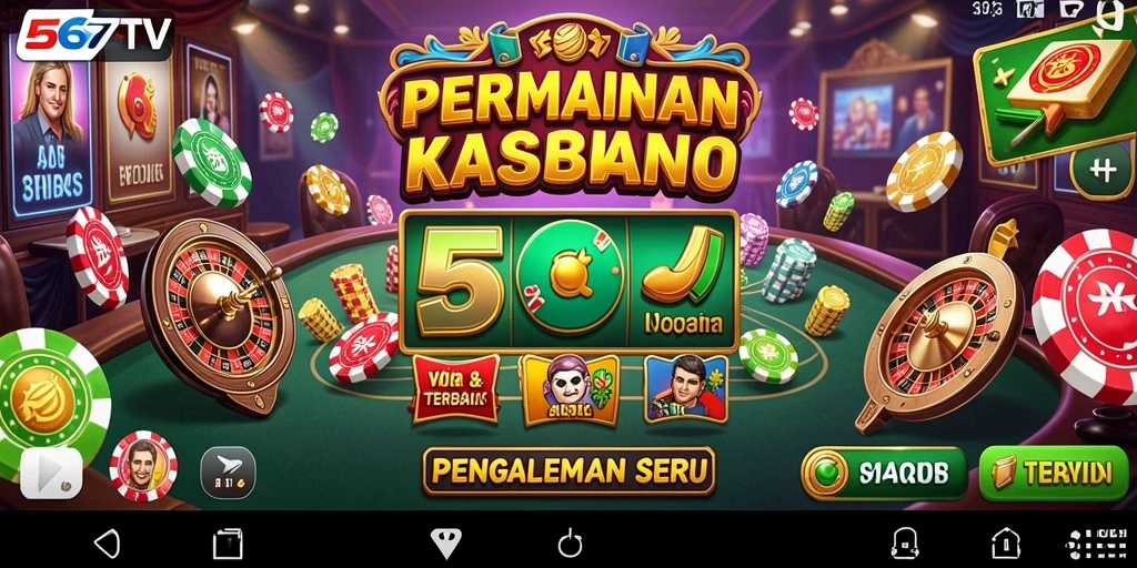 Screenshot gameplay 567TV menampilkan keseruan permainan Kasino.