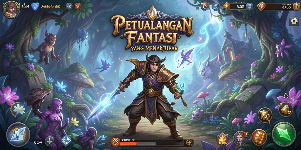 Gameplay RPG yang mendebarkan di 8364.