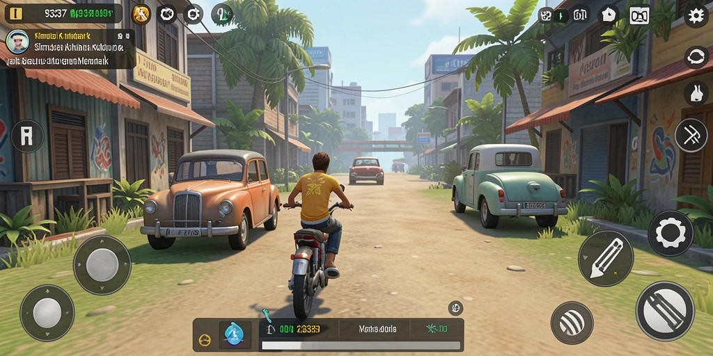Gameplay menarik dari 93337 yang menunjukkan simulasi kehidupan.
