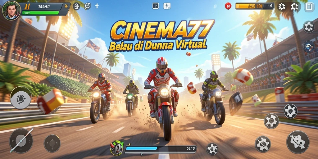 Tampilan gameplay CINEMA77 yang mendebarkan dan penuh adrenalin.