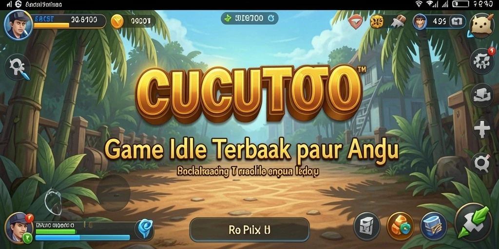 Screenshot gameplay CUCUTOTO menampilkan aksi seru dalam game Idle.
