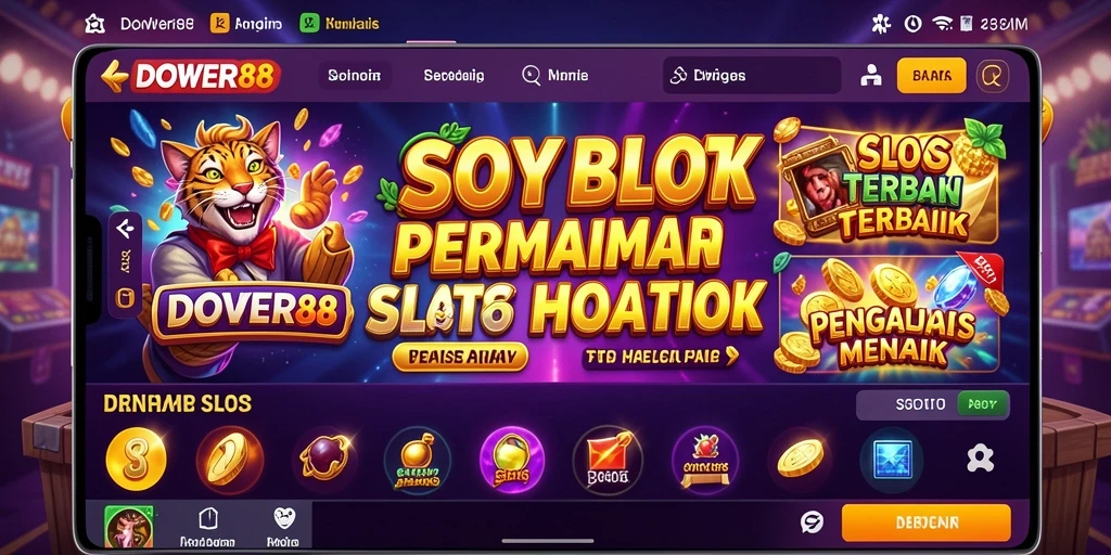 Tampilan screenshot DOWER88 menunjukkan gameplay Slot yang mengasyikkan.