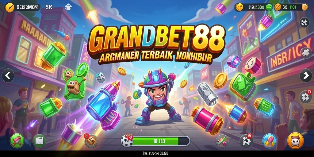 Tampilan gameplay seru dan menantang dari GRANDBET88.