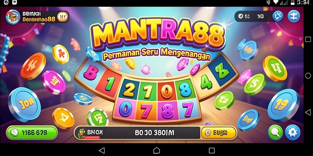 Tampilan gameplay <strong>MANTRA88</strong> yang seru dan memikat dalam permainan Bingo.