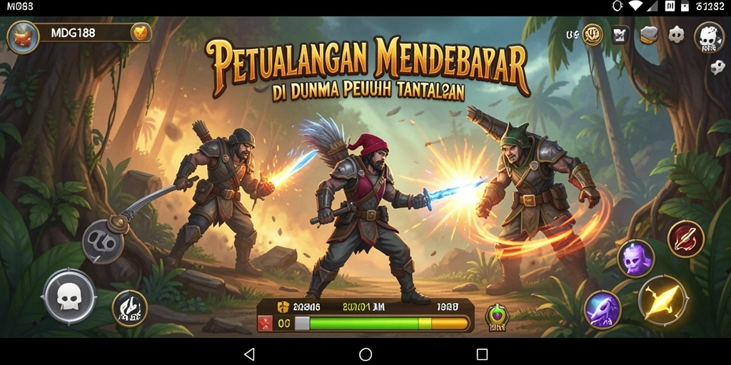 Screenshot gameplay MDG188 menampilkan petualangan menegangkan yang seru.