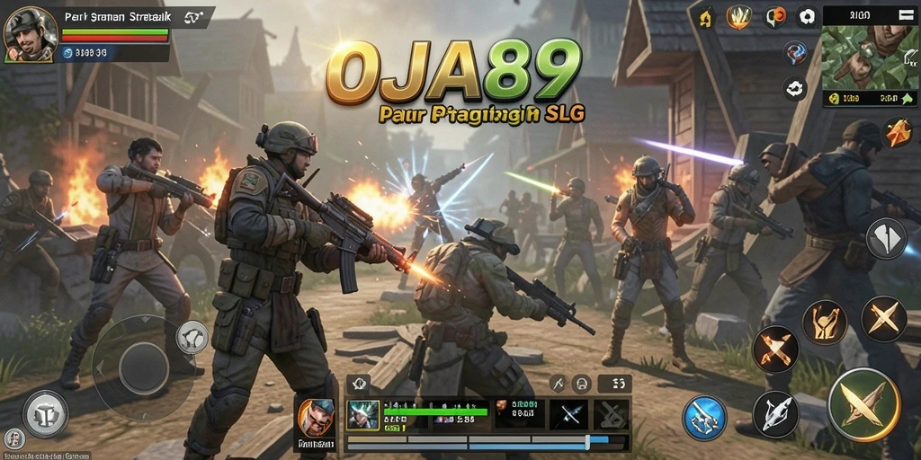 Tampilan gameplay menarik OJA89 dengan strategi SLG yang mendalam.