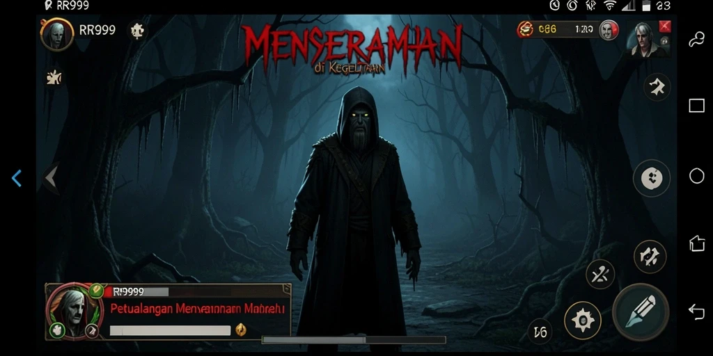 Gameplay menyeramkan dalam RR999 dengan atmosfer yang mencekam.