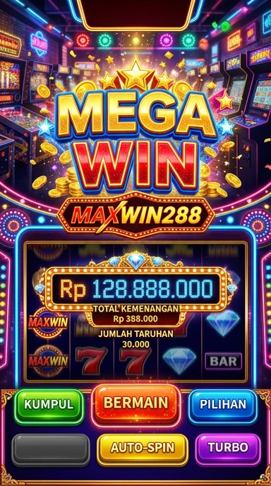 Tampilan antarmuka utama aplikasi maxwin288.